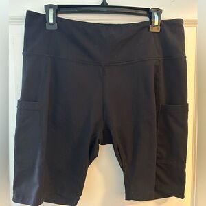 Black Women's Biker Shorts